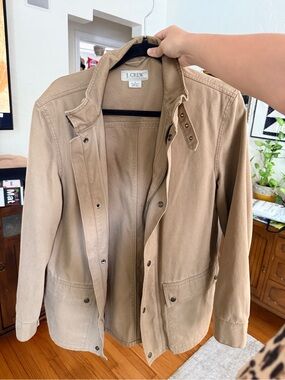 J. Crew Women's Khaki Utility Jacket